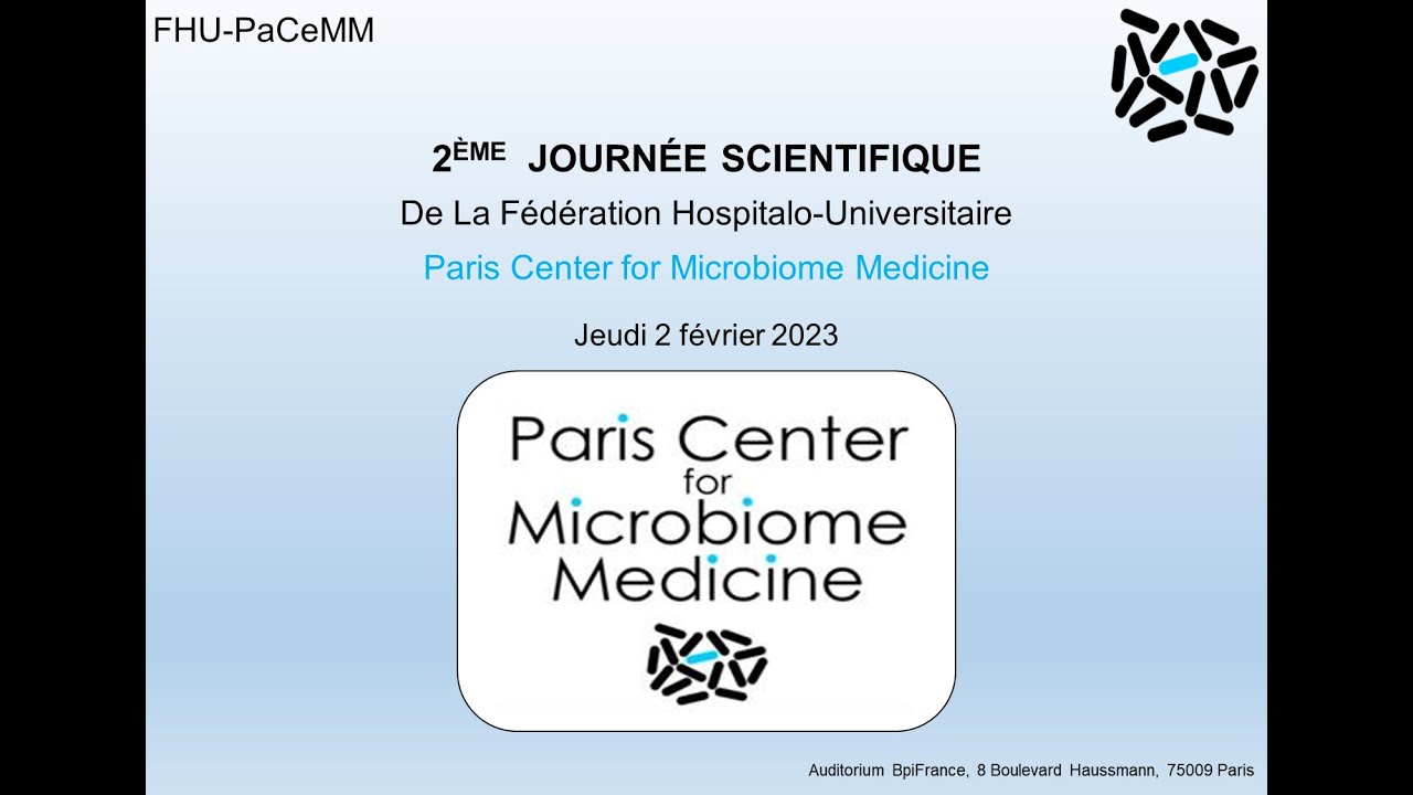 Faecalibacterium prausnitzii en Immuno-oncologie. Pr Harry Sokol, MD, PhD