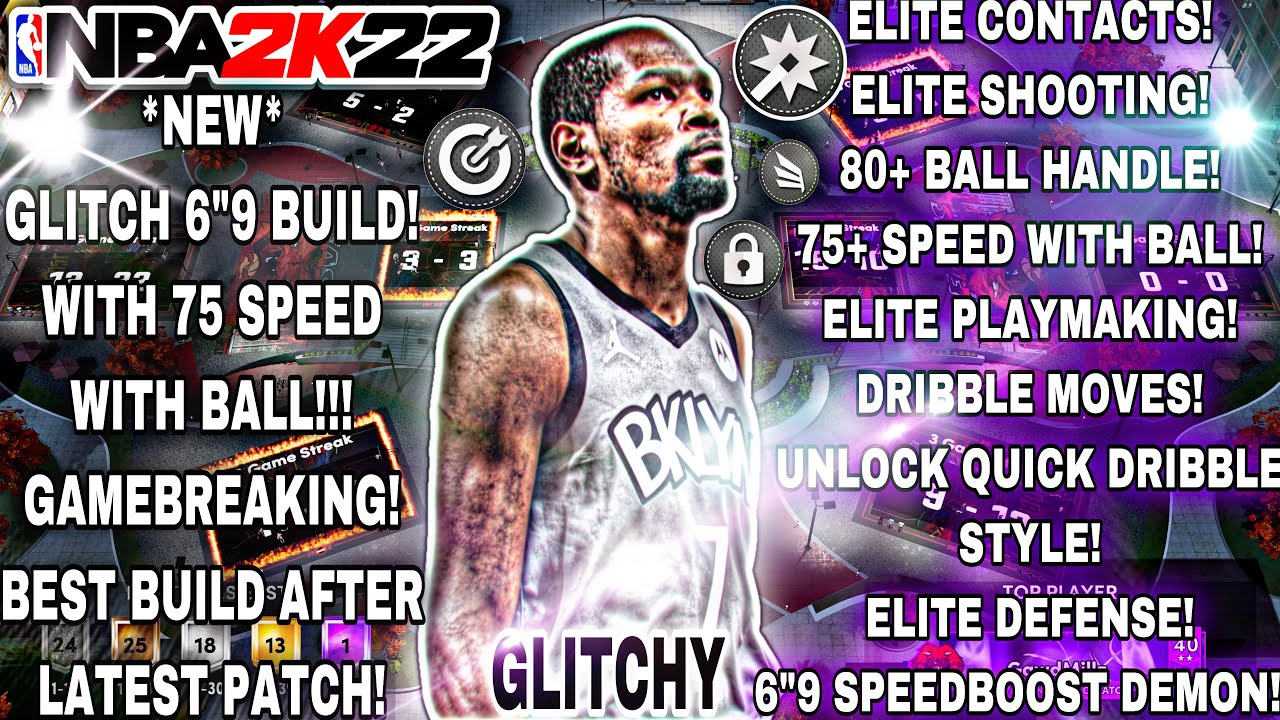 NEW* HOW TO GET 75 SPEED WITH BALL GLITCHED ON A 6”9 GLITCHY BUILD NBA 2K22 NEXT GEN! BEST GUARD!!!