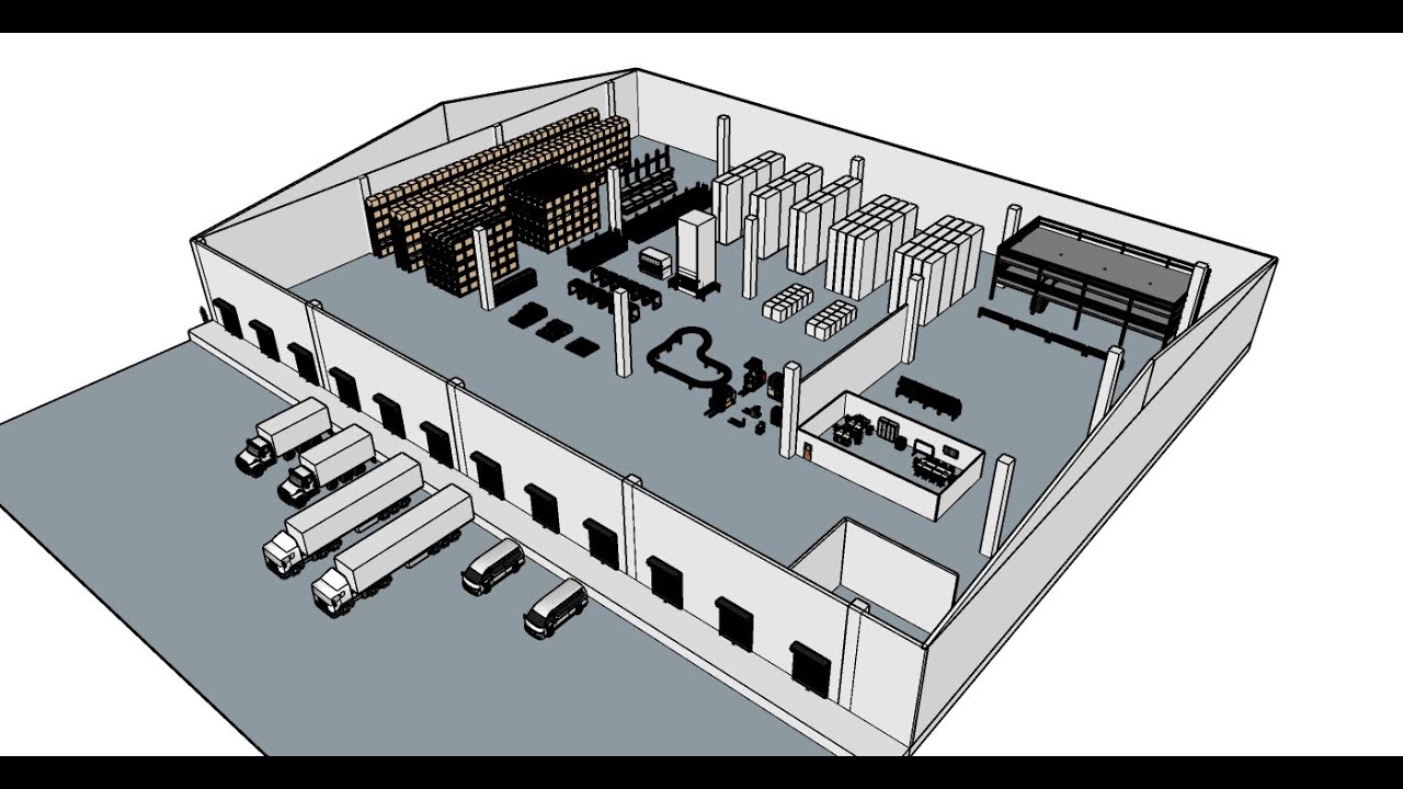 Introducing New Components for Enhanced Design: Your Guide to 3D Warehouse Layouts
