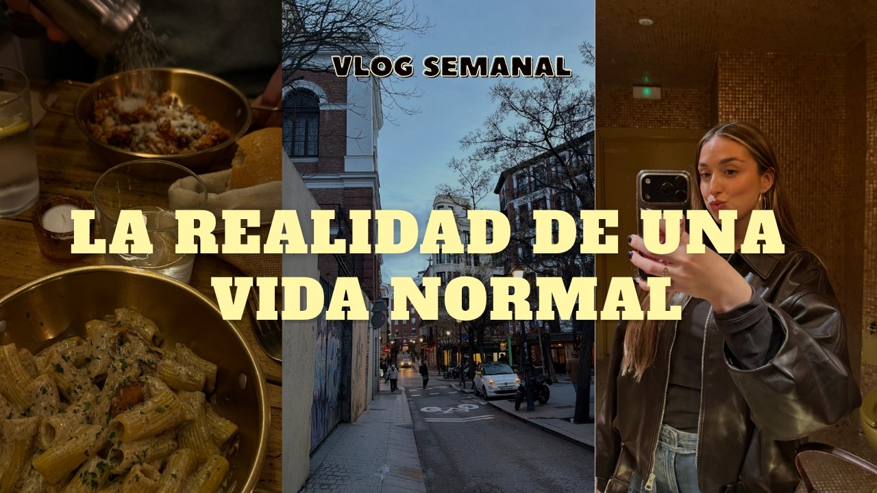 Una semana en mi vida | ¿Cumpliendo mis propósitos?, finde de evento, la realidad que no se ve