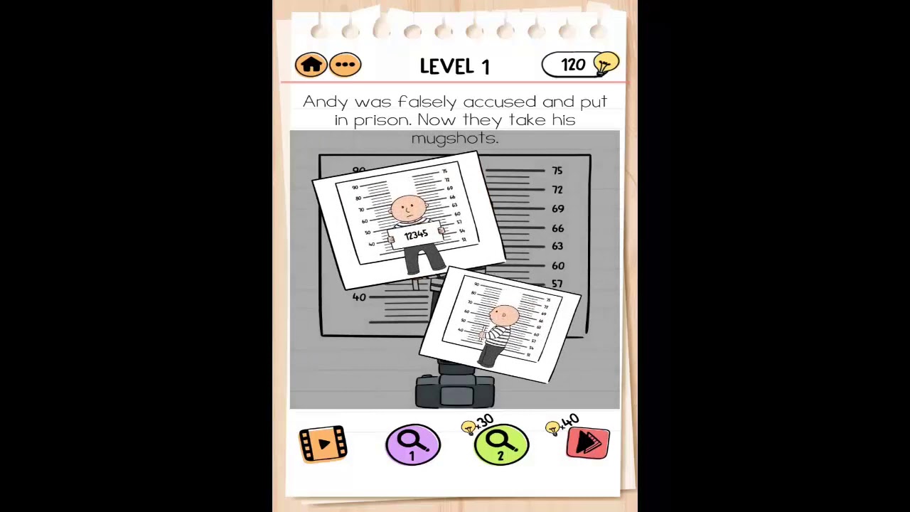 Brain Test 2 Tricky Stories PRISON ESCAPE Level 1 Walkthrough