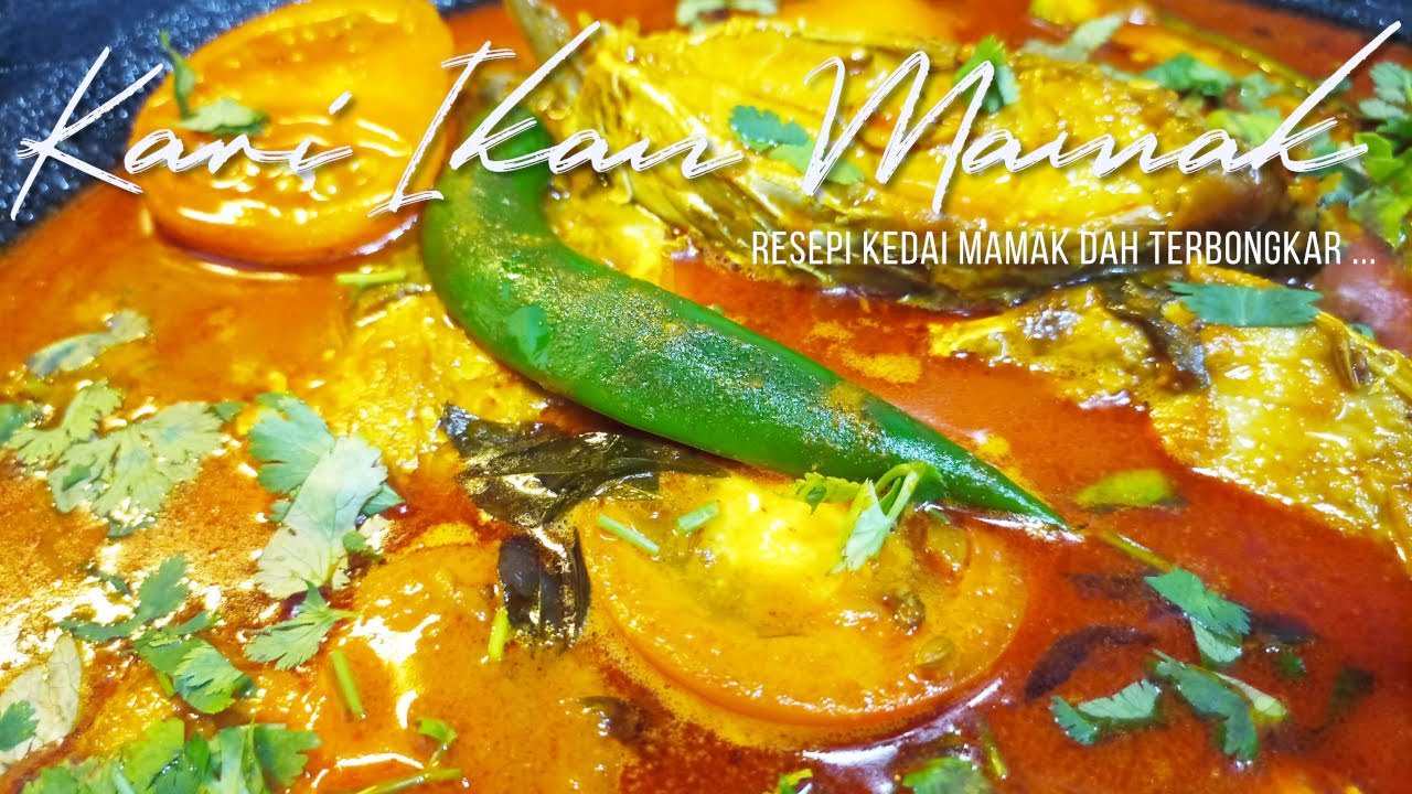 KARI IKAN MAMAK - Kebanyakan Orang Tak Tahu Cara Nak Masak Menu Ni (ENGLISH subtitle)
