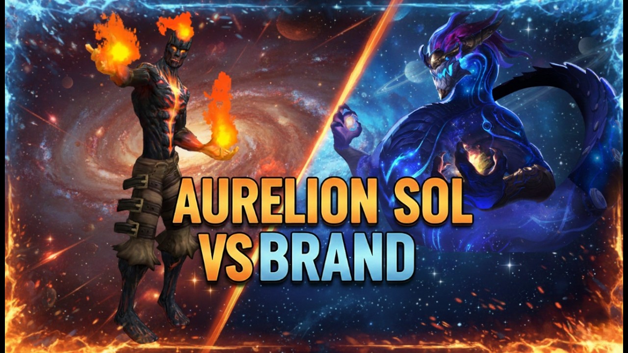 MVP AURELION SOL (6/2/8) vs BRAND | Les robo Baron y pierden el mental 🤣
