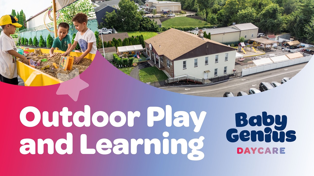 Outdoor Play & Learning at Baby Genius Daycare | Langhorne, PA