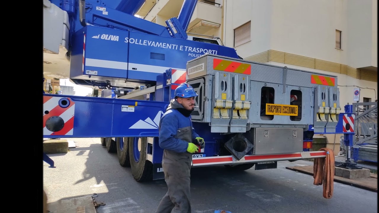 Noleggio Benazzato cbf45 cantiere di Villa SanGiovanni RC cfngrusrl Montaggio gru da LameziaGru srl