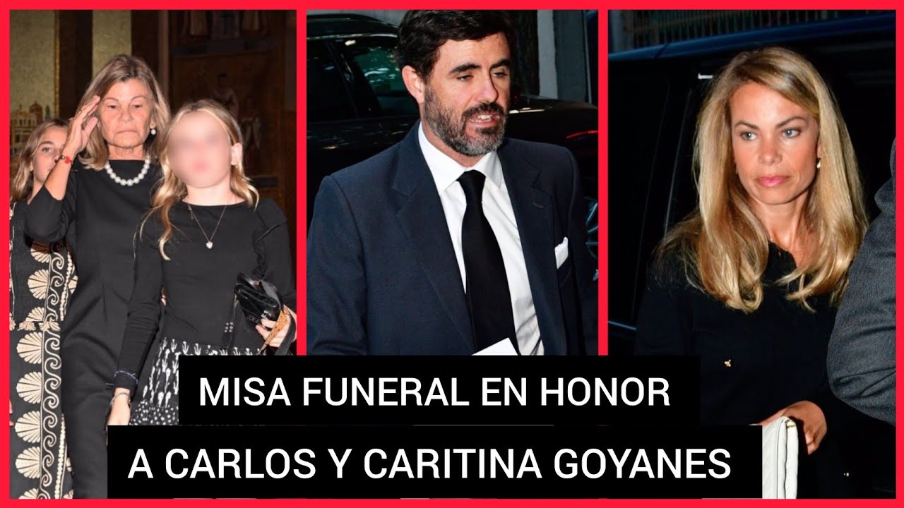 ❤️CARI LAPIQUE,CARLA GOYANES Y ANTONIO MATOS , EL ÚLTIMO ADIÓS A CARLOS Y CARITINA GOYANES