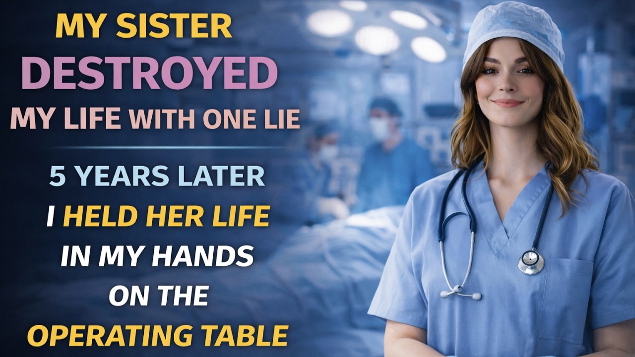 My Sister Destroyed My Life With One Lie 5 Years Later I Held Her Life in My Hands on the Operating.