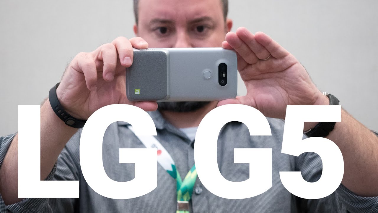 LG G5 Hands-On Preview: Modules, Metal, and Bots