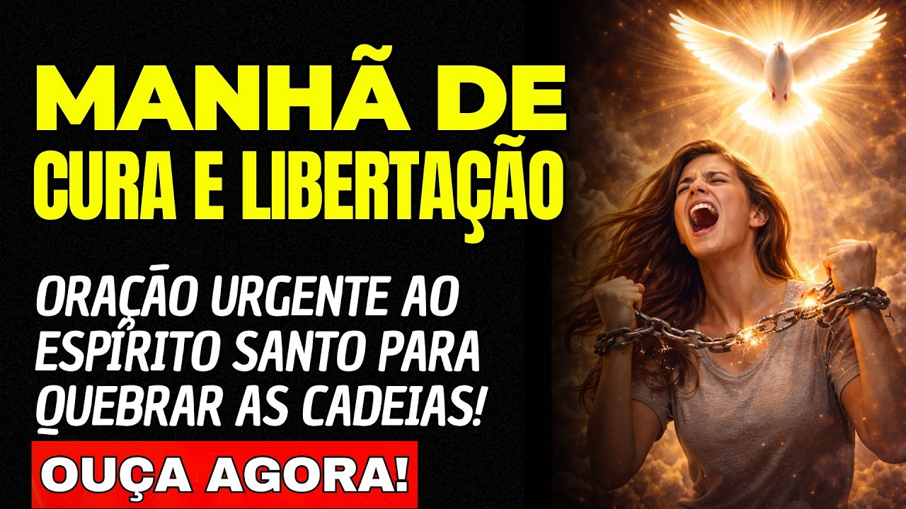 LIBERTAÇÃO COMPLETA: Oração Urgente ao Espírito Santo Para Quebrar as Cadeias AGORA!