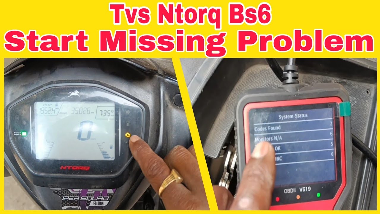 Tvs Ntorq Bs6 Start Problem | Ntorq Start Missing Problem | ARUPTOMOTIVE | 