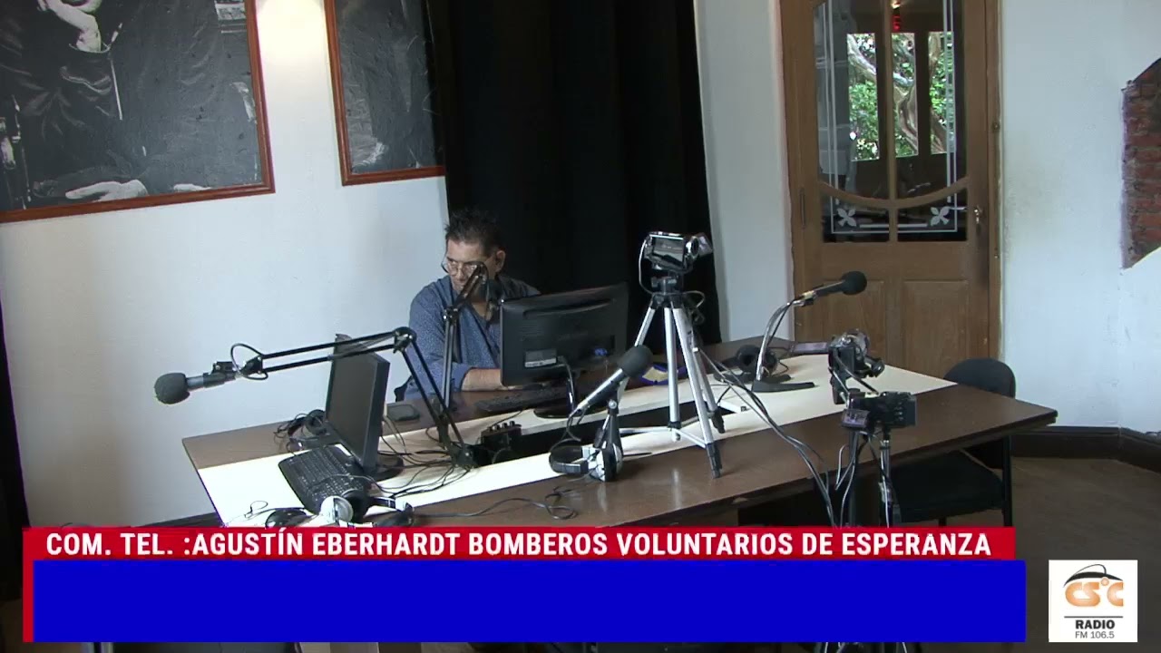A PRIMERA HORA | AGUSTIN EBERHARDT. BOMBERO VOLUNTARIO DE ESPERANZA