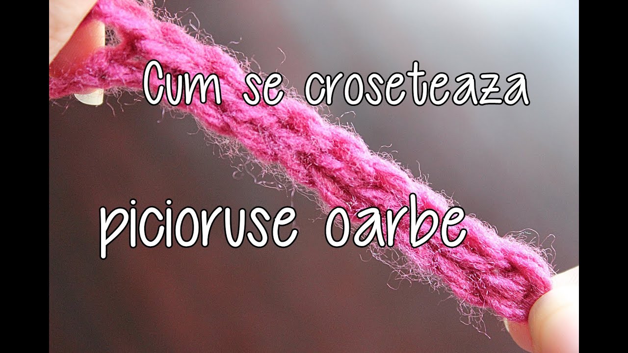 Cum se croseteaza picioruse oarbe sau alunecate - Lectii de crosetat