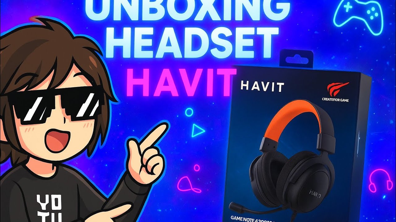 Unboxing - HAVIT H2002BG - Novo fone no Canal