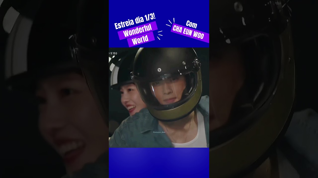 Hoje estreia #WonderfulWorld #dorama com #ChaEunWoo e #KimNamJoo #kdrama #dorameira