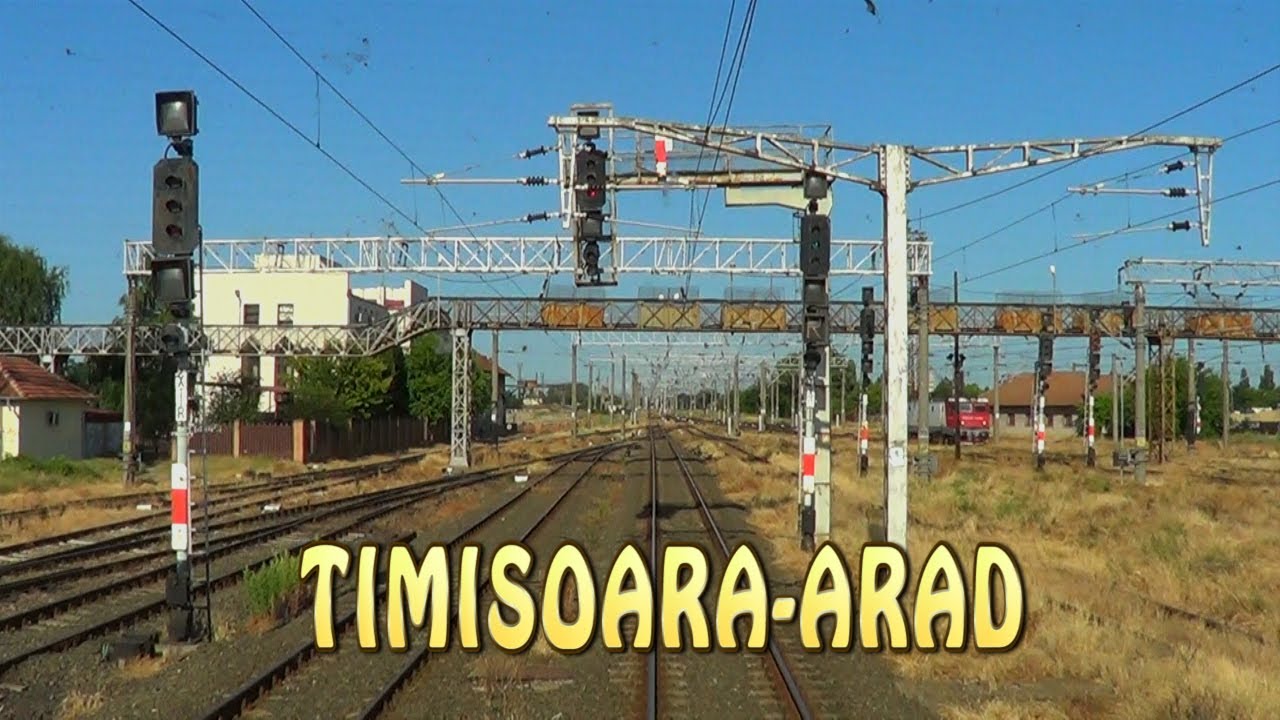 Timisoara-Arad Iunie 2025 In Cabina locomotivei-Cabinerit Führerstandsmitfahrt-En cabine-Cab view