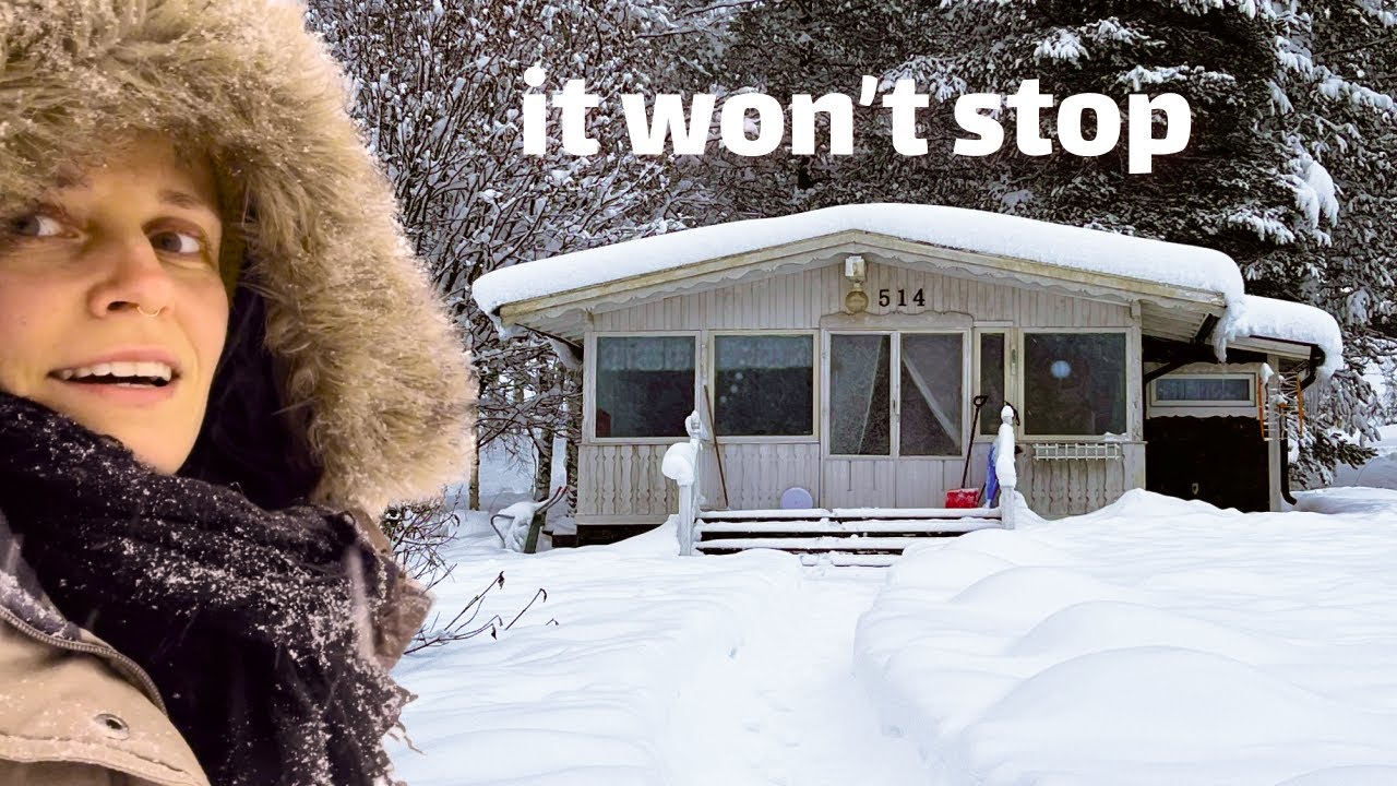 Dealing with Record Snow in the Countryside - First Winter in Rural Sweden