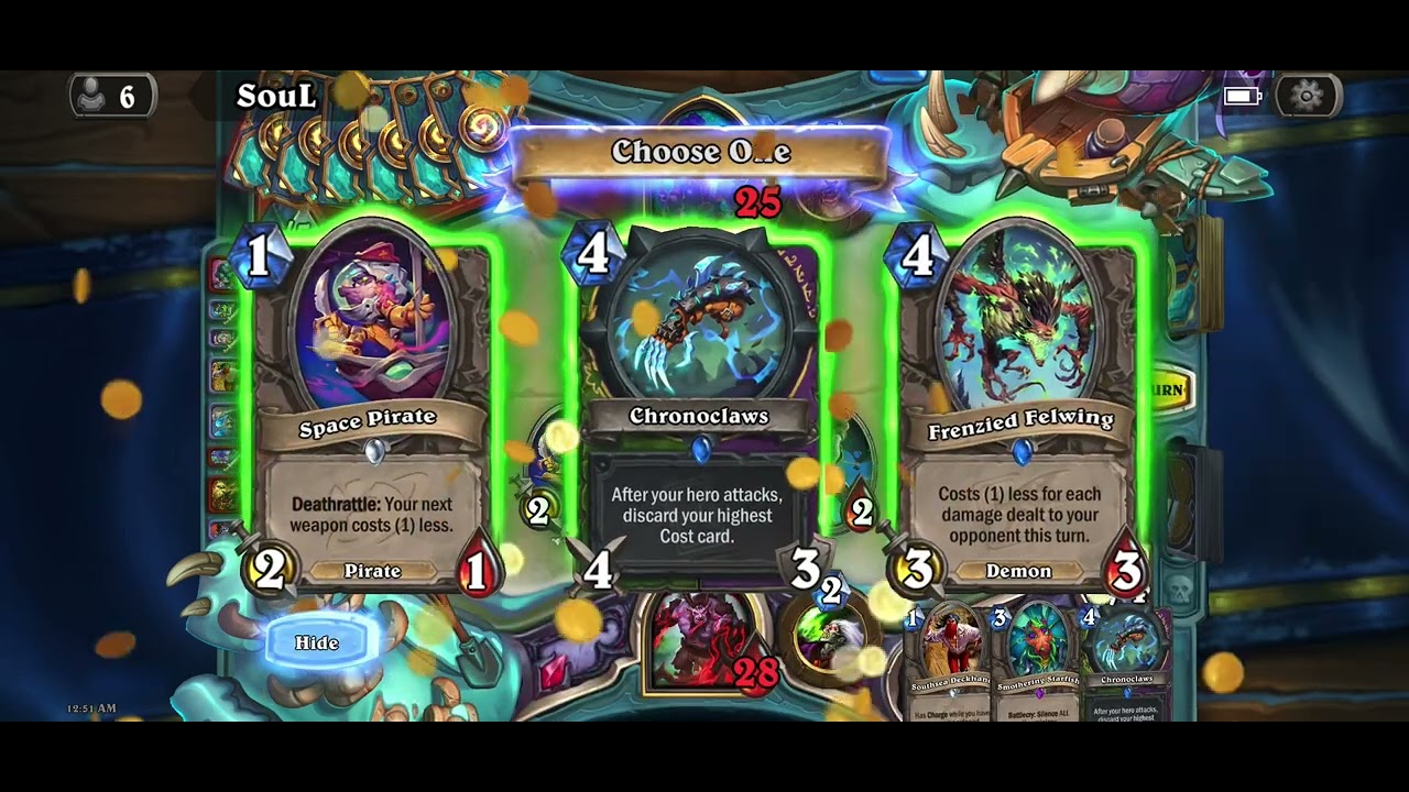 Pirate Burnlock vs Reno Druid