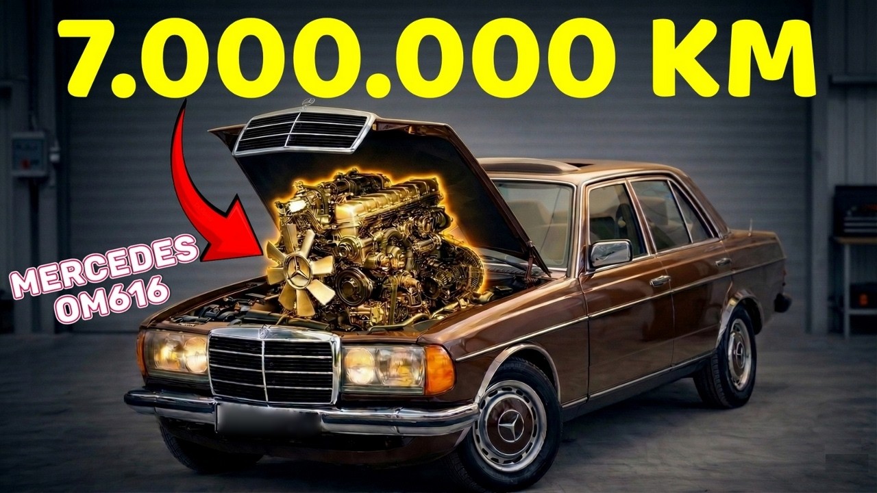 7 MİLYON KM! | Dünyanın En Sağlam ve Uzun Ömürlü Motoru: Mercedes OM616