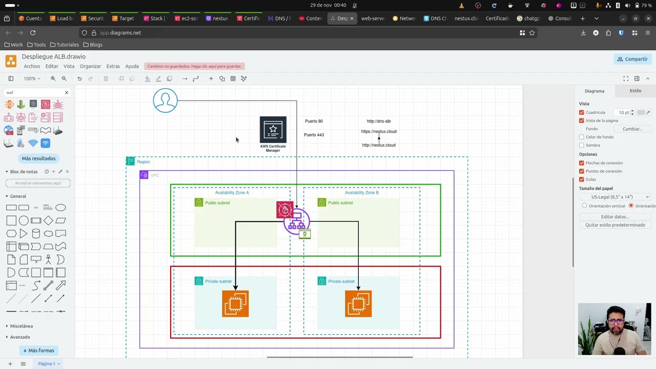 Cómo lanzar un Web Application Firewall para proteger un ALB | vídeo 32 #AWS #ALB #WAF