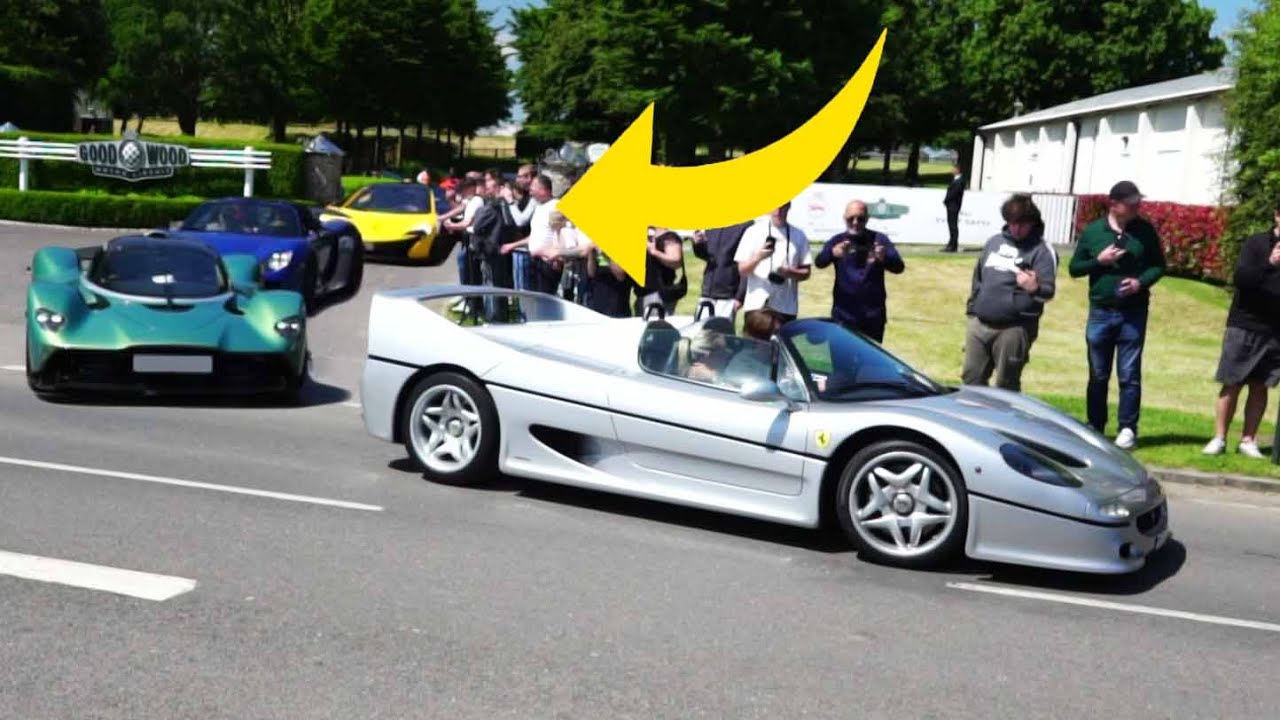 INSANE HYPERCAR £100M Convoy Leaving Supercar Meet! | Goodwood Super Sunday Breakfast Club