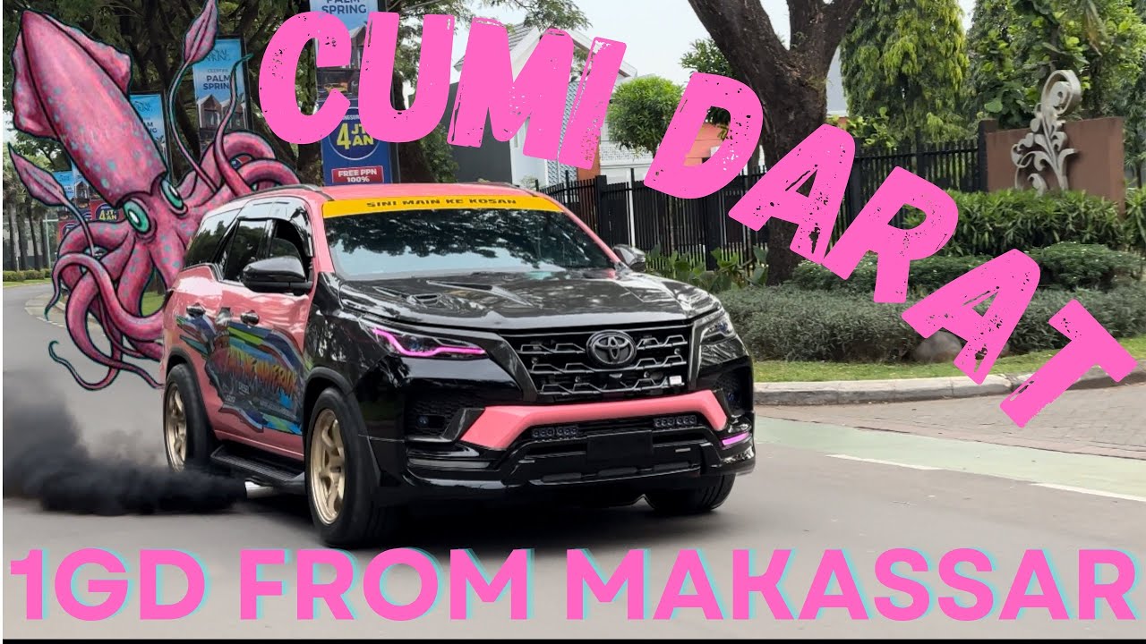 CUMI DARAT FORTUNER 1GD FROM SULSEL MAKASSAR, DAILY USE, TEMBUS 8 DETIKK😵😵