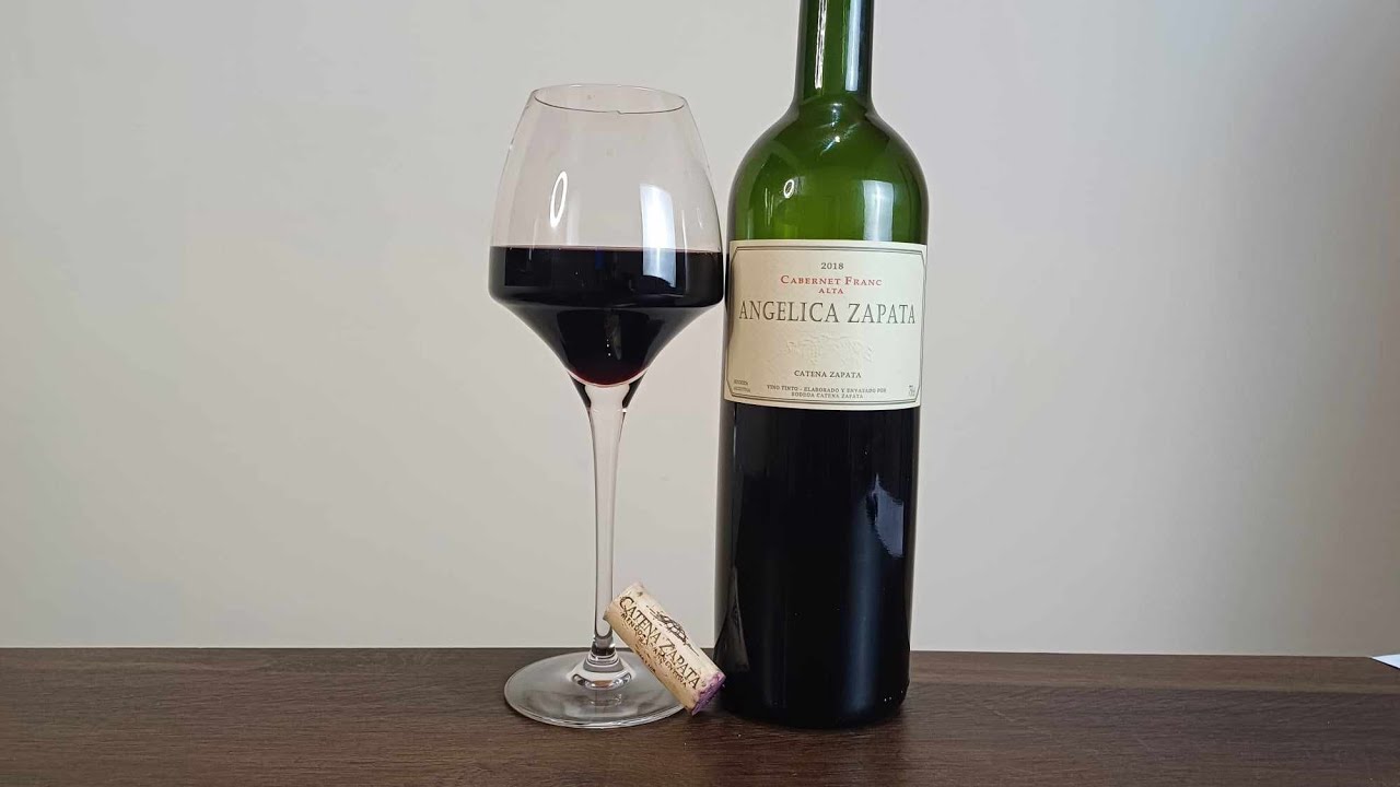 #0545 - Vinho Angelica Zapata Cabernet Franc Alta 2018 #vinho #vino #wine