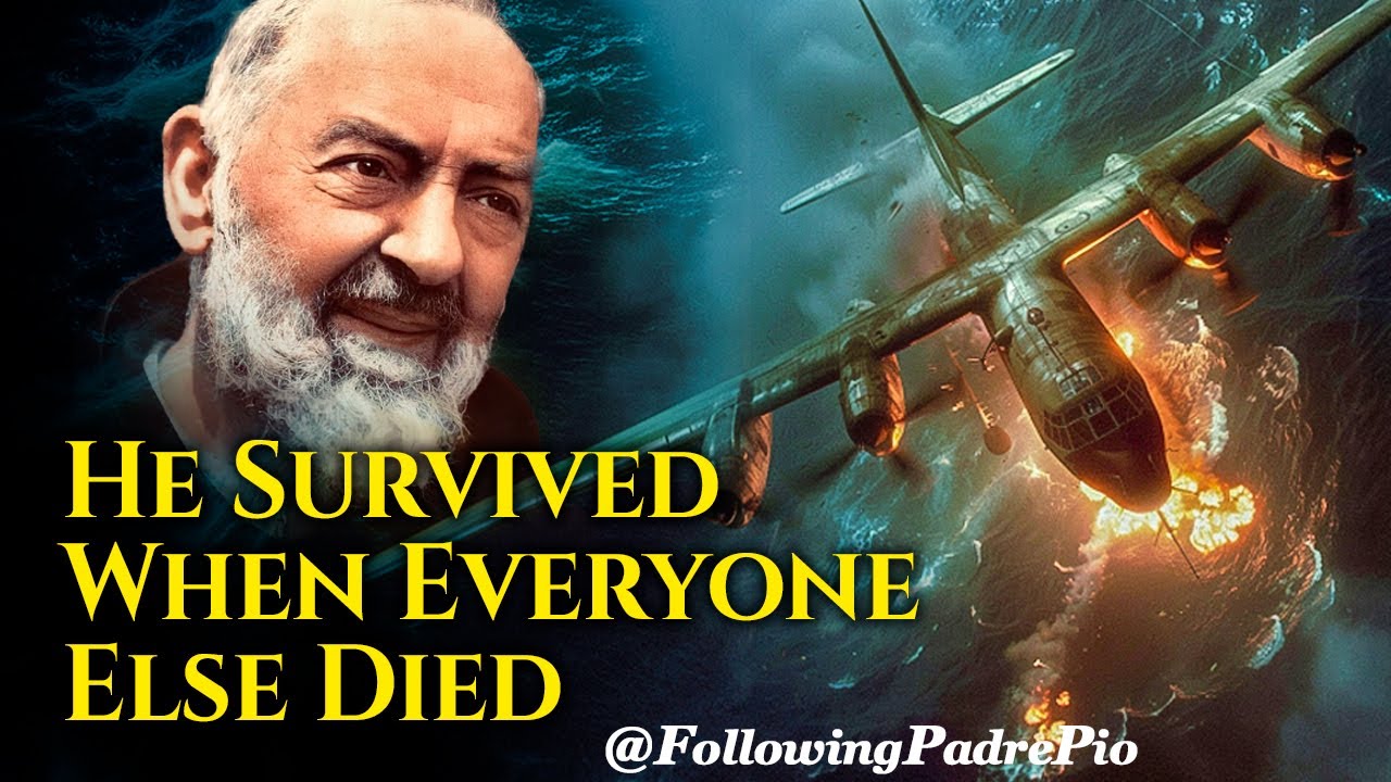Soldier Survives Plane Crash Through Padre Pio.