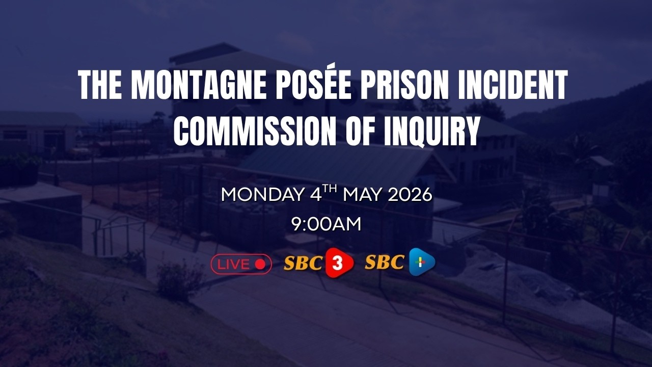 SBC LIVE | THE MONTAGNE POS&Eacute;E PRISON INCIDENT COMMISSION OF INQUIRY-04.05.2026