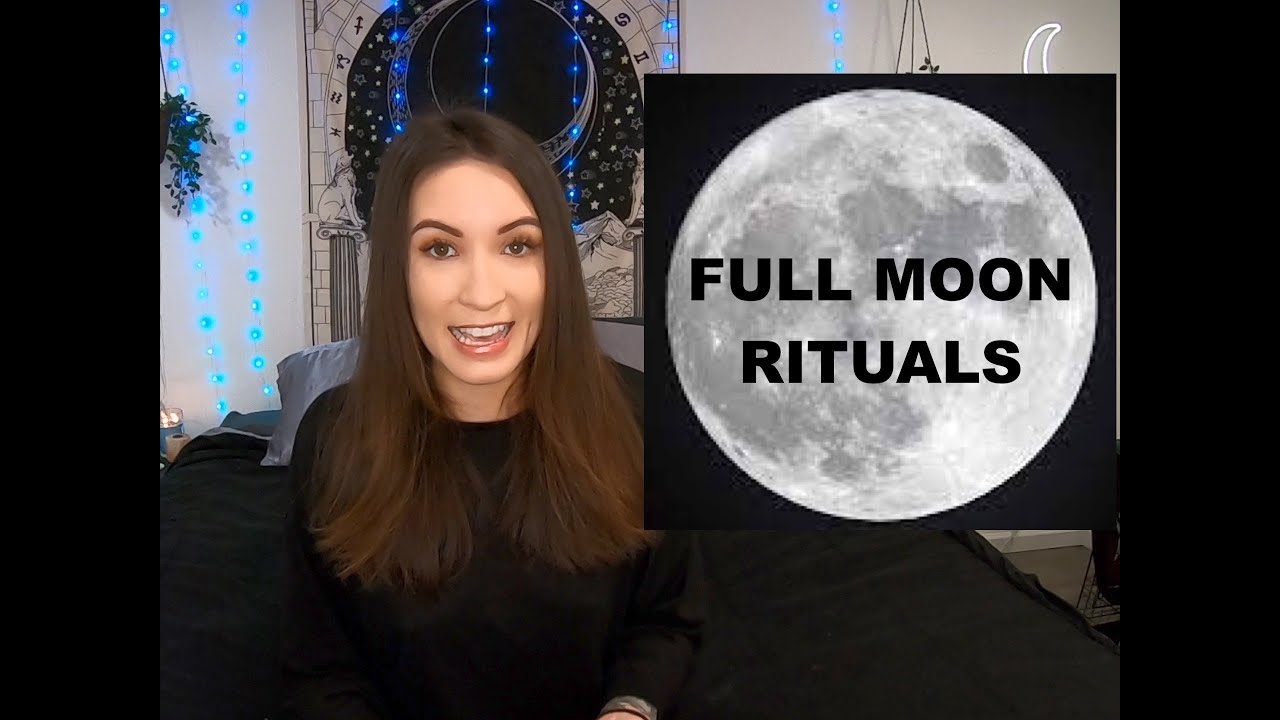 Full Moon Rituals for Manifestation + Personal Growth - 2022