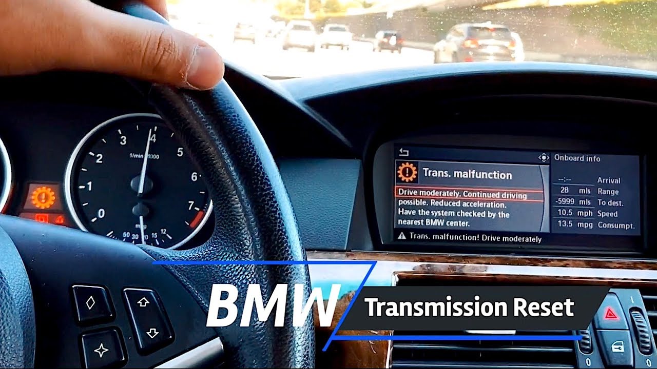 Сброс настроек ЭБУ трансмиссии BMW | Устранение неисправности трансмиссии | MrCarMAN