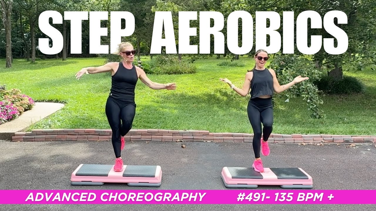 Advanced Step Aerobics Workout | 53 Min High-Energy Outdoor Cardio