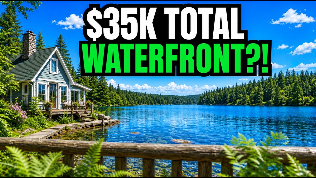 I Found Waterfront Homes for Almost Nothing &mdash; And the Docks Are Empty