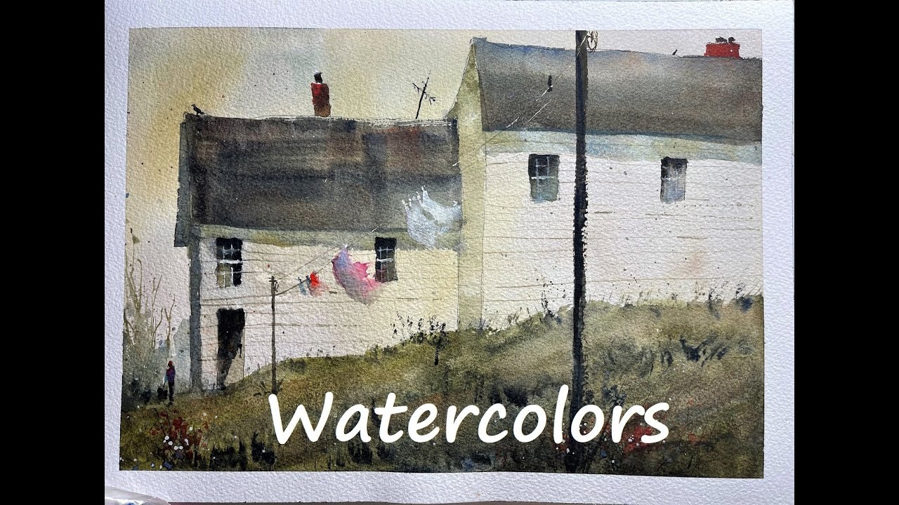 Using Dominance and Unity in a Watercolor Landscape Painting - with Chris Petri