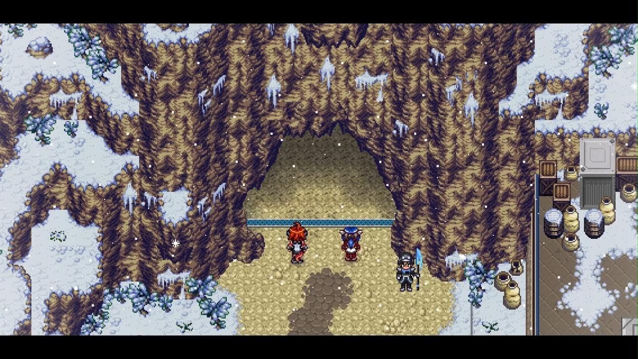 Let's Play CrossCode Part 7 First Dungeon: The Temple Mine