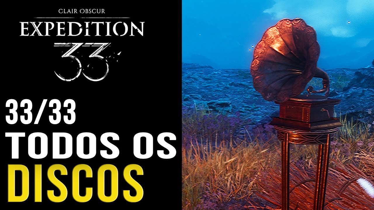 Localização de Todos os Discos - Clair Obscur Expedititon 33