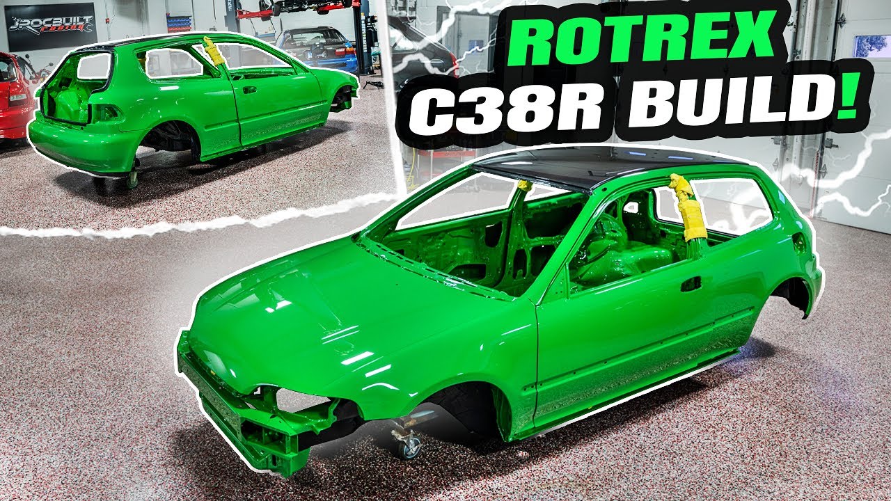 INSANE 600hp Rotrex C38R k20/k24 Civic Hatchback EG Build!!!