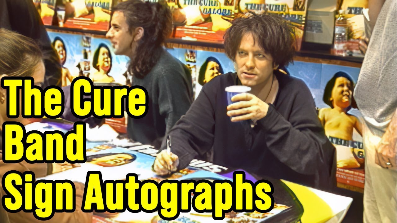 The Cure Galore Album signings at Virgin Records in West Hollywood 1997 - The Cure Galore on sale