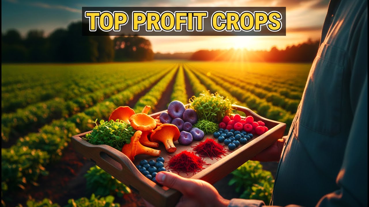 20 Exotic Crops That Can Make You Thousands: Saffron, Truffles & Rare Mushrooms