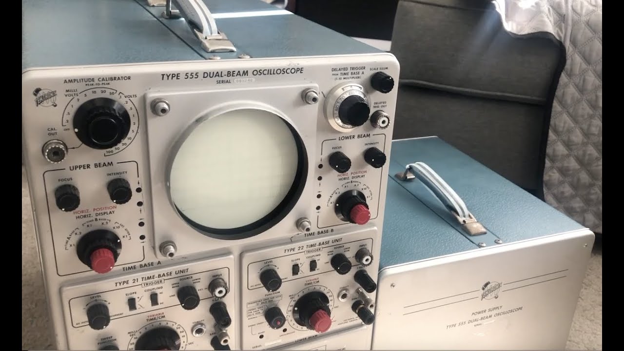 Tektronix 555  Restore/Repair  Part-1 - Inspection and Cleaning