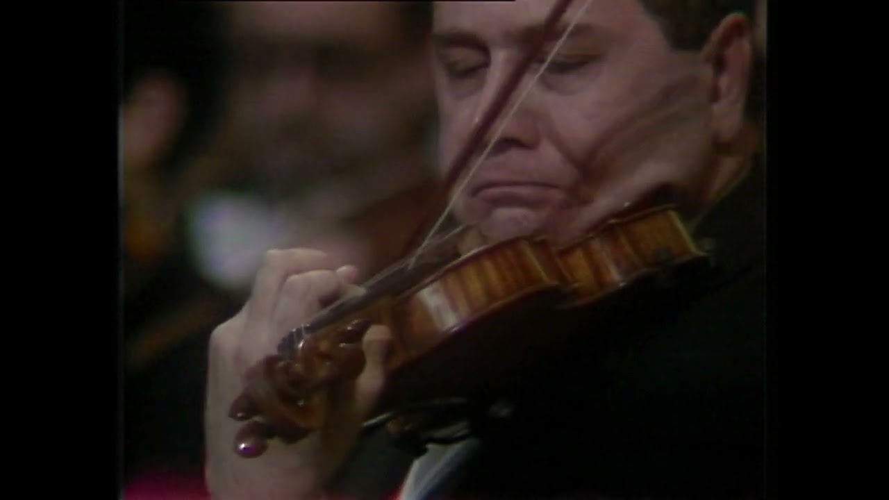 Concierto para violín - Johannes Brahms - Igor Oistrakh (violín) - Dir. Odón Alonso