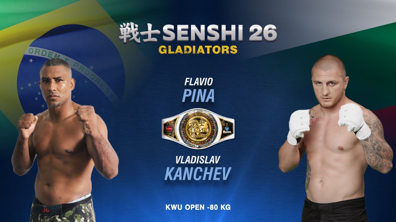 SENSHI 26 F #11 Flavio Pina (Brazil)  vs  Vladislav Kanchev (Bulgaria)