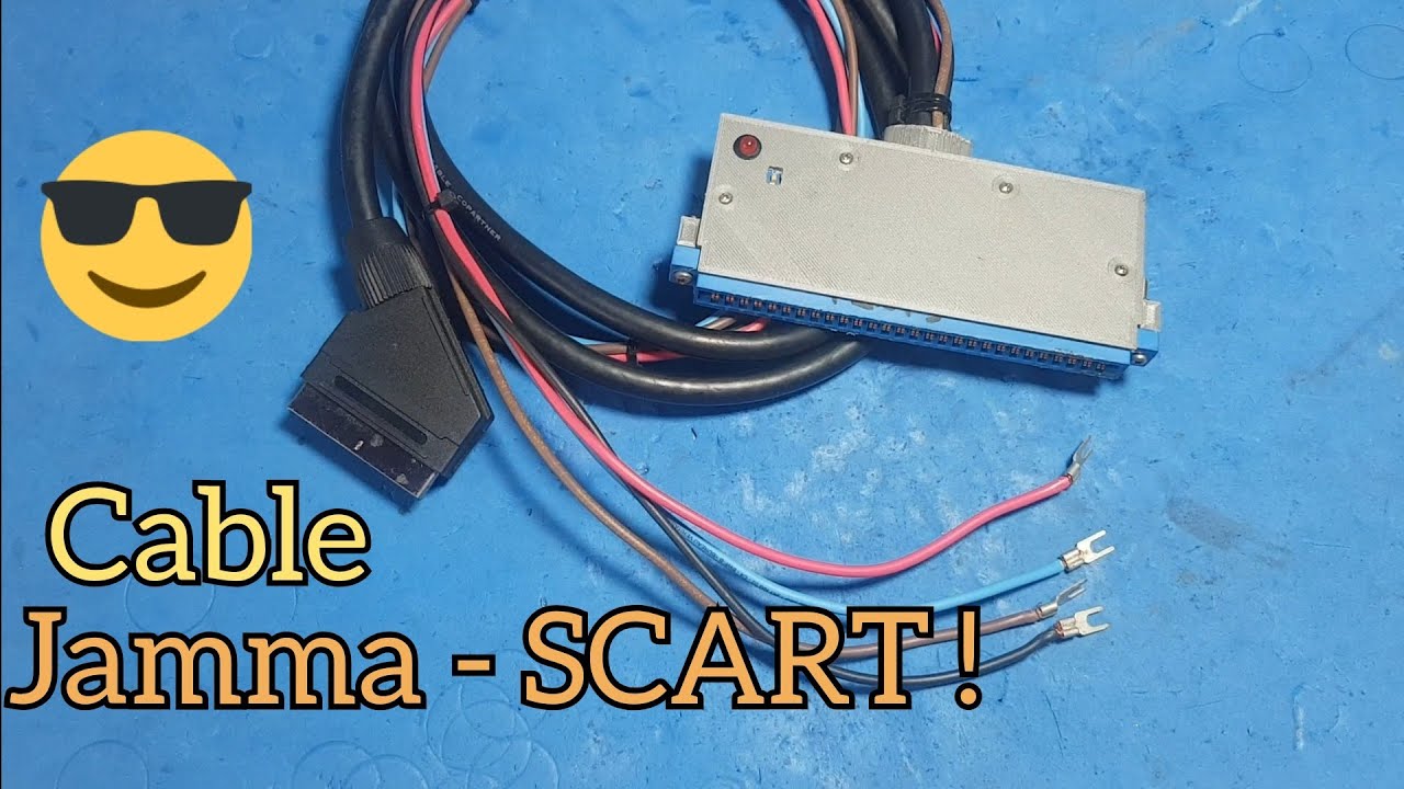 Cable Jamma a SCART !