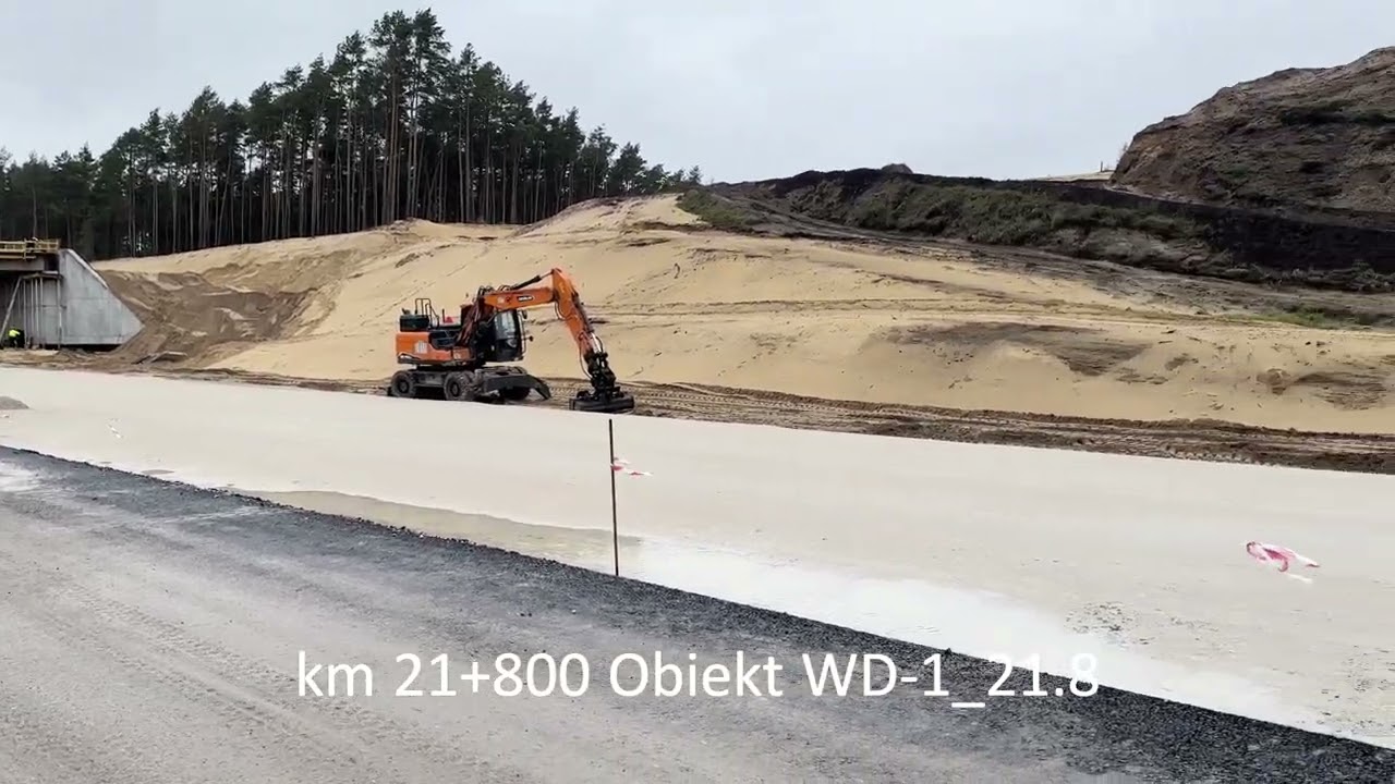 Budowa drogi ekspresowej S10 - odcinek 3 Solec Kujawski - Toruń Zachód - TYDZIEŃ 35