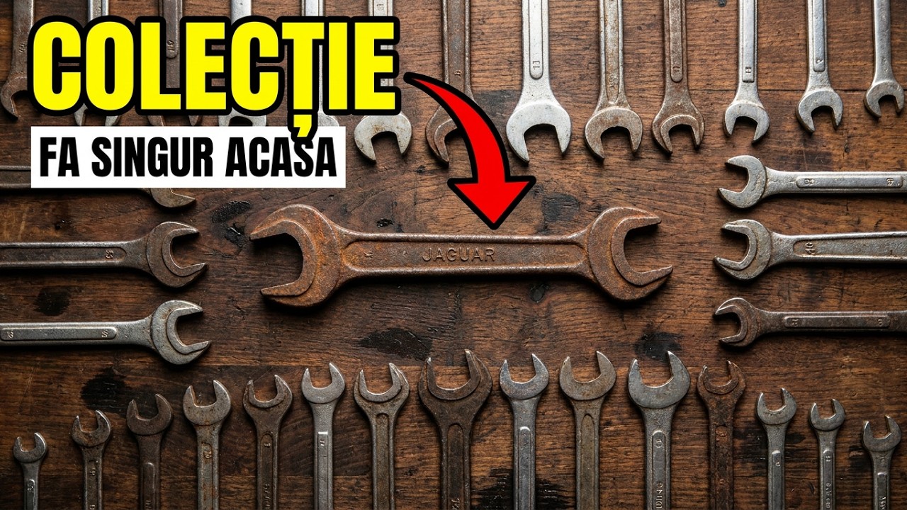 Partea 3 din colectia de scule vechi- chei mecanic fixe