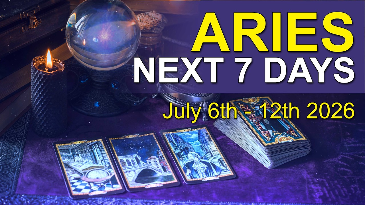 ARIES Weekly Tarot &lsquo;A DEFINING MOMENT CREATES A RIPPLE EFFECT!&rsquo; July 6 to 12 2026 ✨