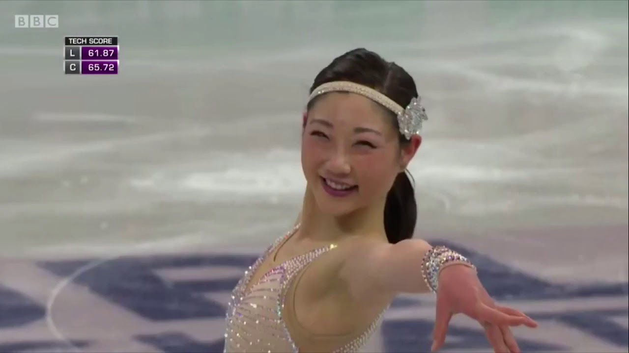 Mirai Nagasu (USA) - 2016 World Figure Skating Championships Free Skate - BBC
