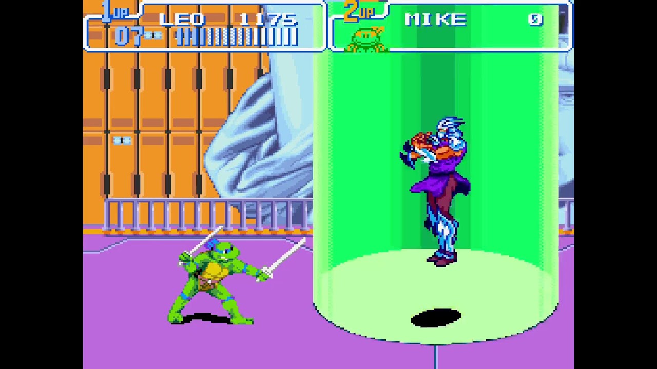 Turtles in Time Gameplay