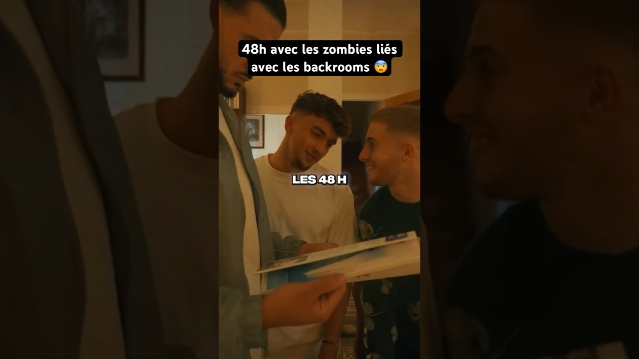 INOXTAG : 48H AVEC LES ZOMBIES LI&Eacute;ES AUX BACKROOMS ? 😨 #shorts #inoxtag #backroom #tiktok #zombies