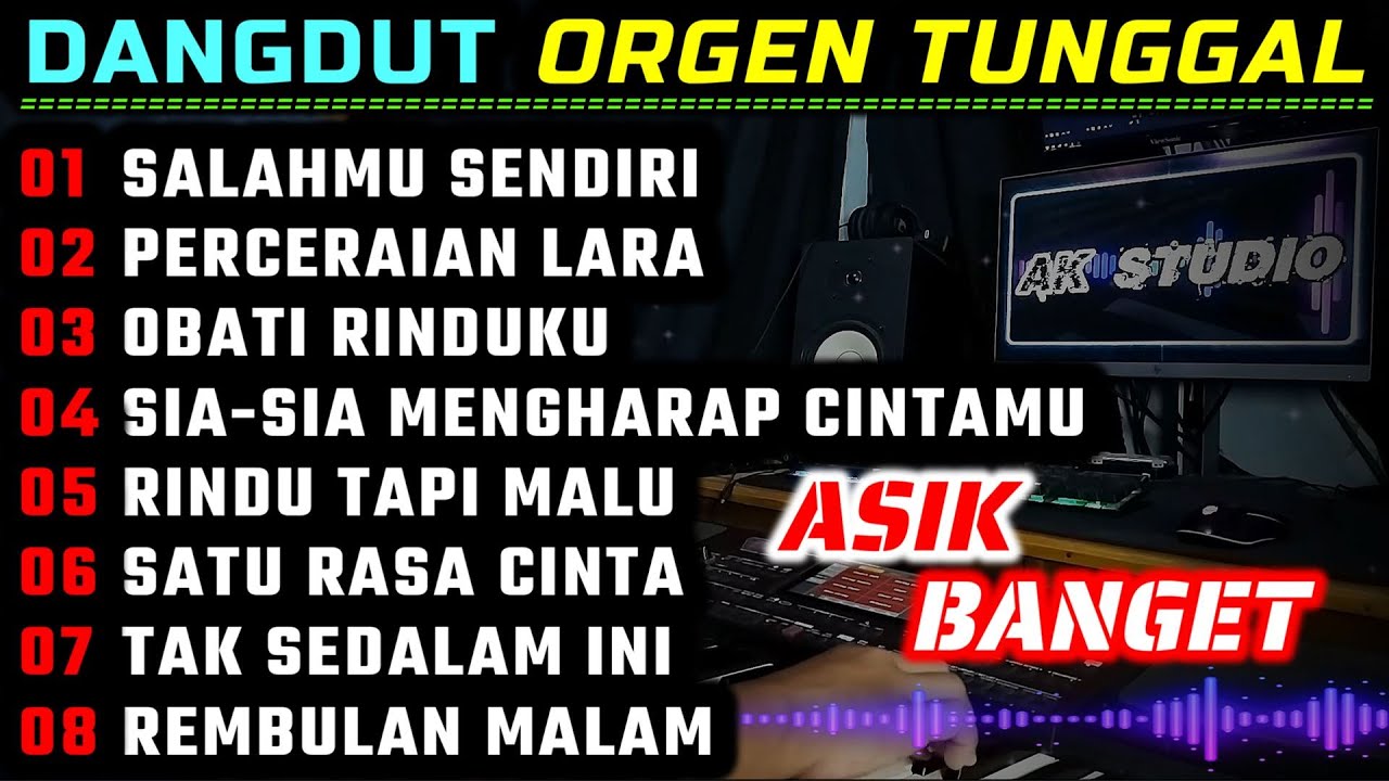 ORGEN TUNGGAL TERBARU 2024 - SALAHMU SENDIRI - PERCERAIAN LARA - FULLBASS - ASIK BANGET