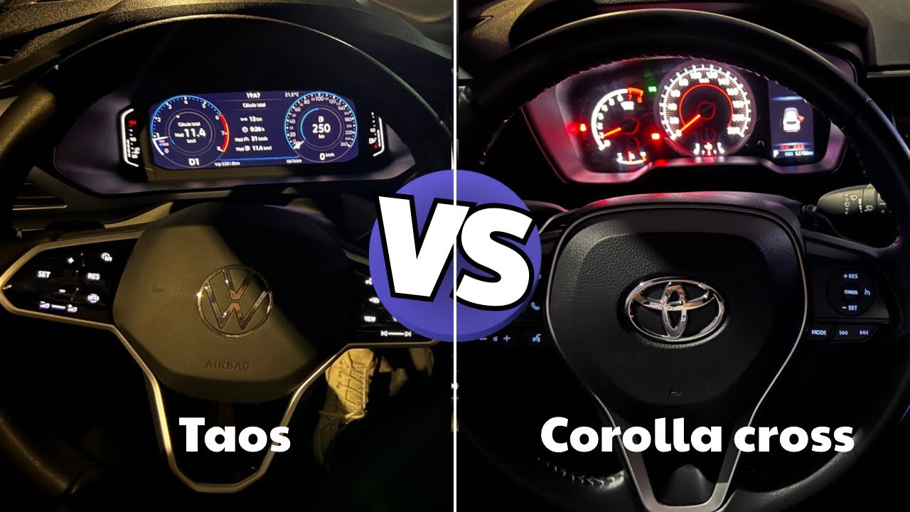 VW Taos vs Toyota Corolla Cross // Damos una vuelta? // POV DRIVE